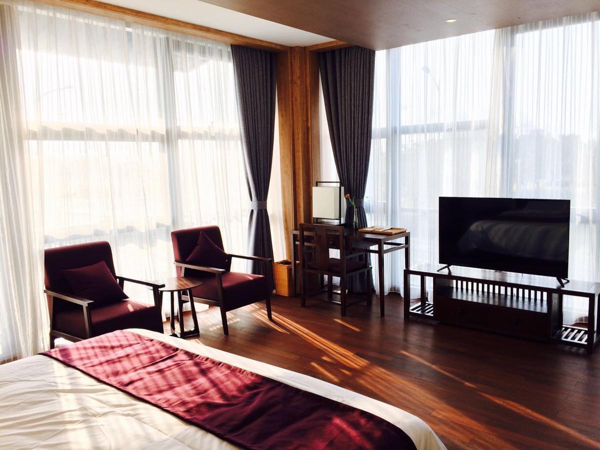 Jiushu Yunlin Boutique Hotel Wuxi Renwen Branch Exterior foto